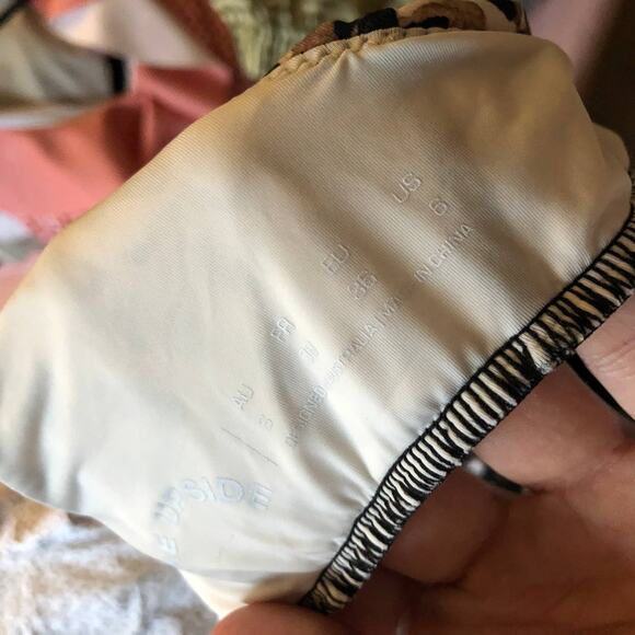 The Upside Swimsuit Top Cheetah Print sz. 6 US $95 retail value - Picture 8 of 11